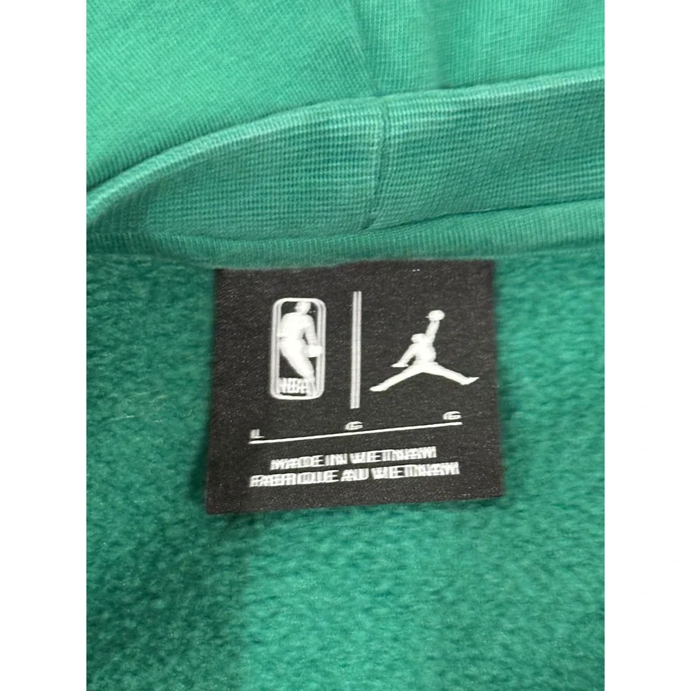 Jordan Boston Celtics Statement Edition Green Hoodie Mens Large NBA Basketball